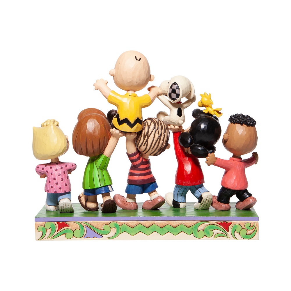 Enesco - Jim Shore Peanuts 70th Anniversary Figure "Peanuts Gang" #ENS ...