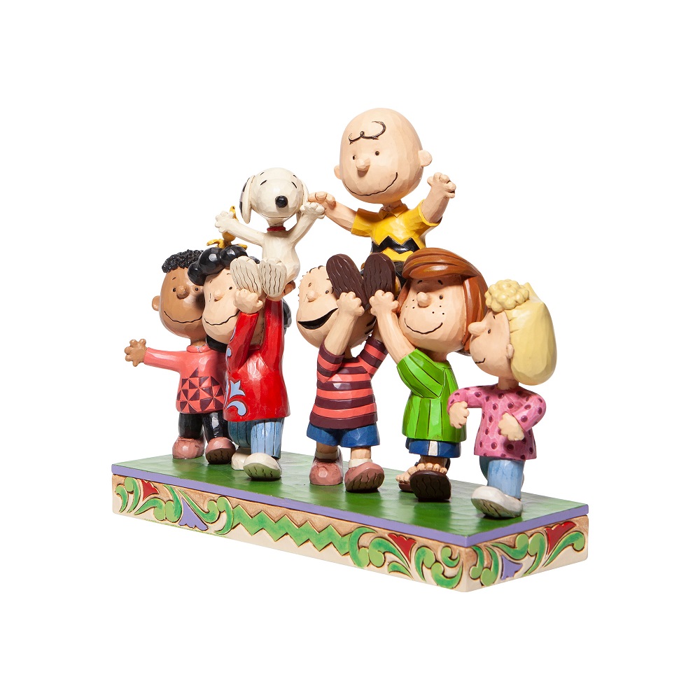 Enesco - Jim Shore Peanuts 70th Anniversary Figure "Peanuts Gang" #ENS ...