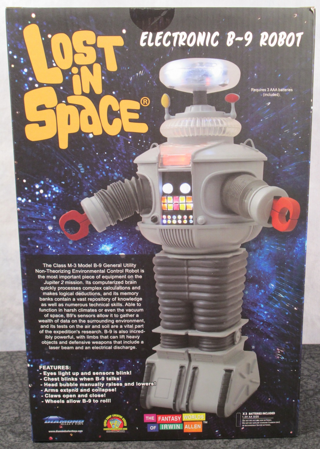 diamond select lost in space robot