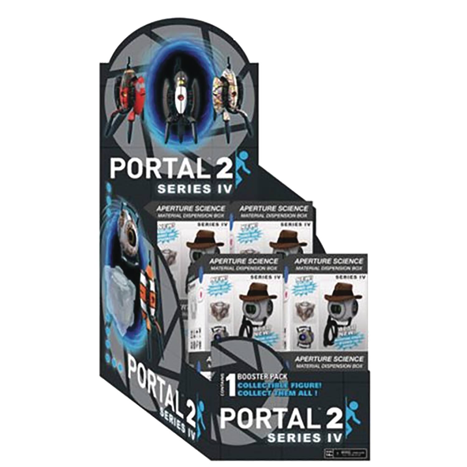 portal 2 sentry turret collectible figures