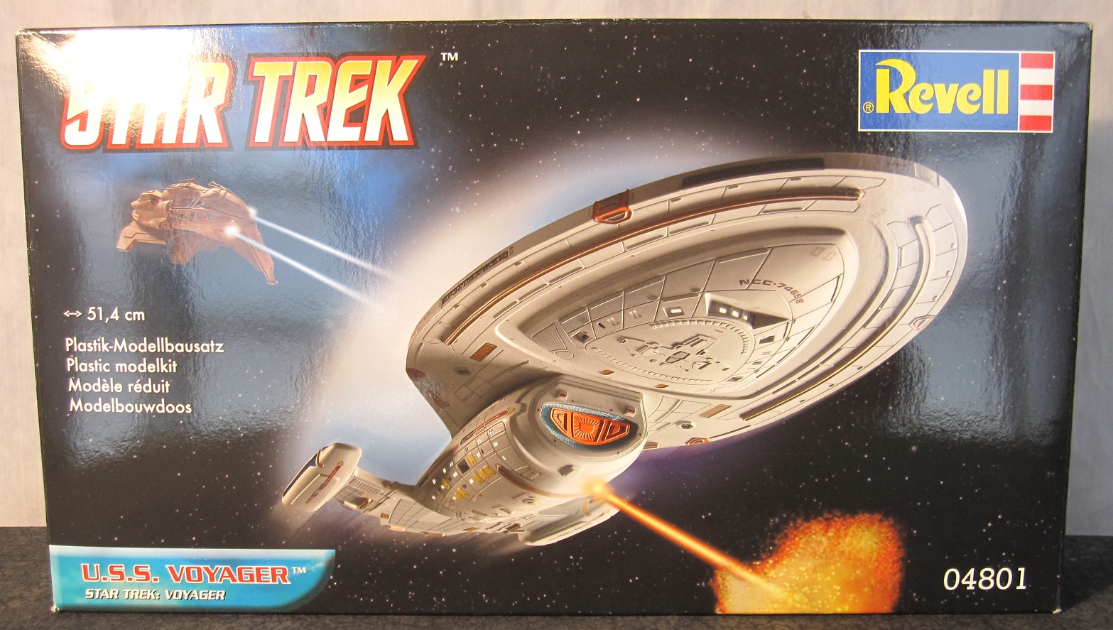 star trek voyager model kit