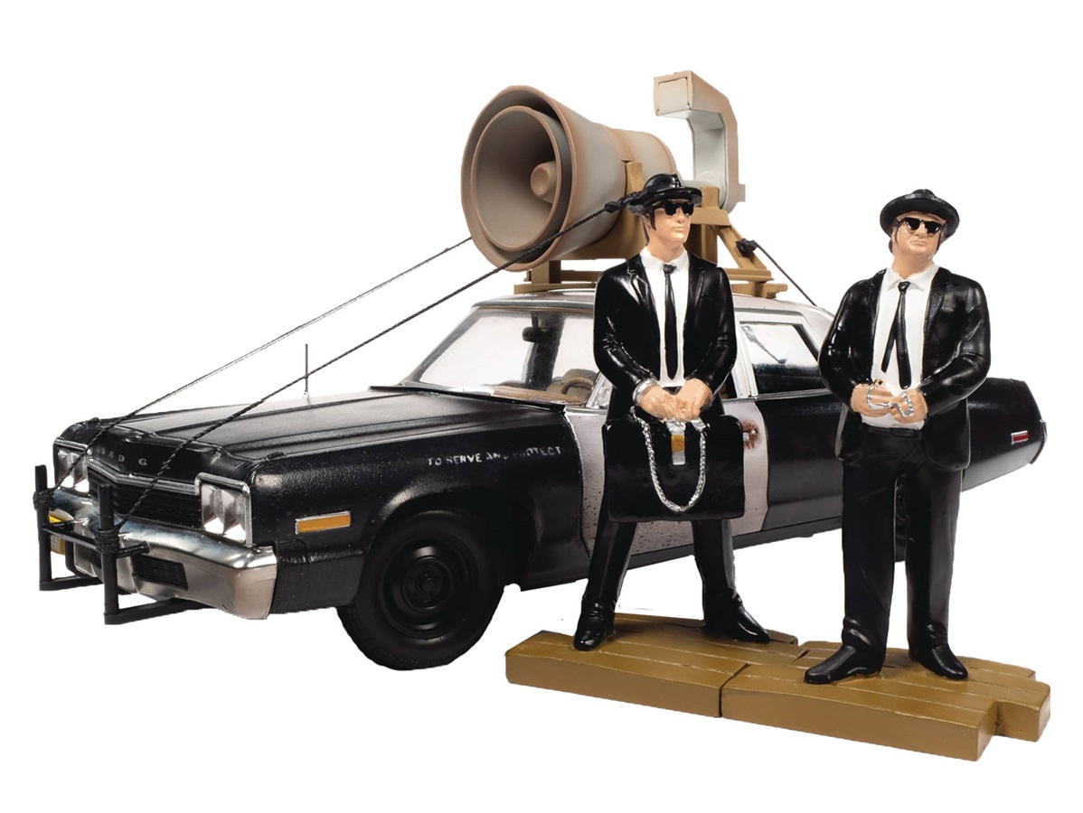 Blues Brothers 1:18 scale 1974 Dodge Monaco Police Cruiser "Bluesmobile" die-cast vehicle 