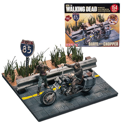 McFarlane - Walking Dead Daryl with Chopper Building Set #MCF-14406