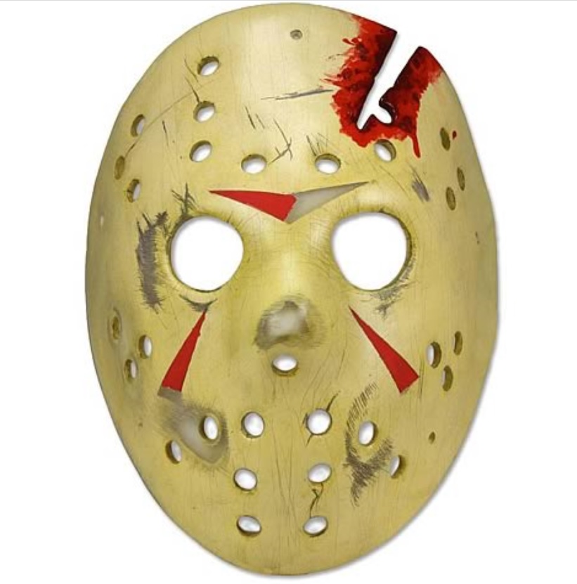 NECA - Friday The 13th The Final Chapter 1:1 scale Jason Voorhees Hockey Mask Prop Replica