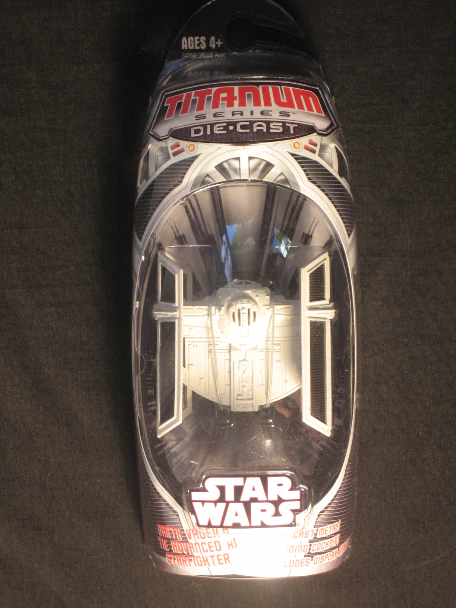 star wars titanium series die cast darth vader