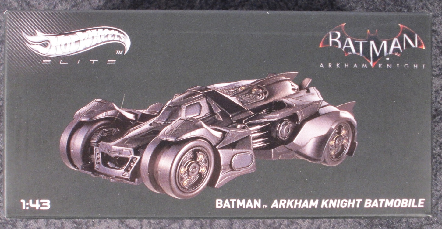 Hot Wheels BLY30 Batman store Arkham Knight Batmobile Scale 1:43 Diecast Model