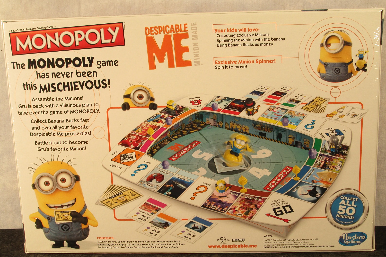 Despicable Me 2 Minion Monopoly