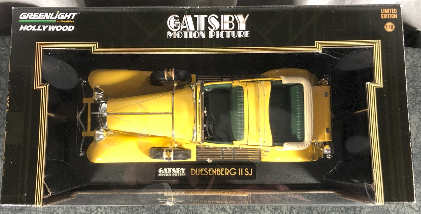 Greenlight Collectibles - Great Gatsby 1:18 scale Duesenberg II SJ  #GLC-12927