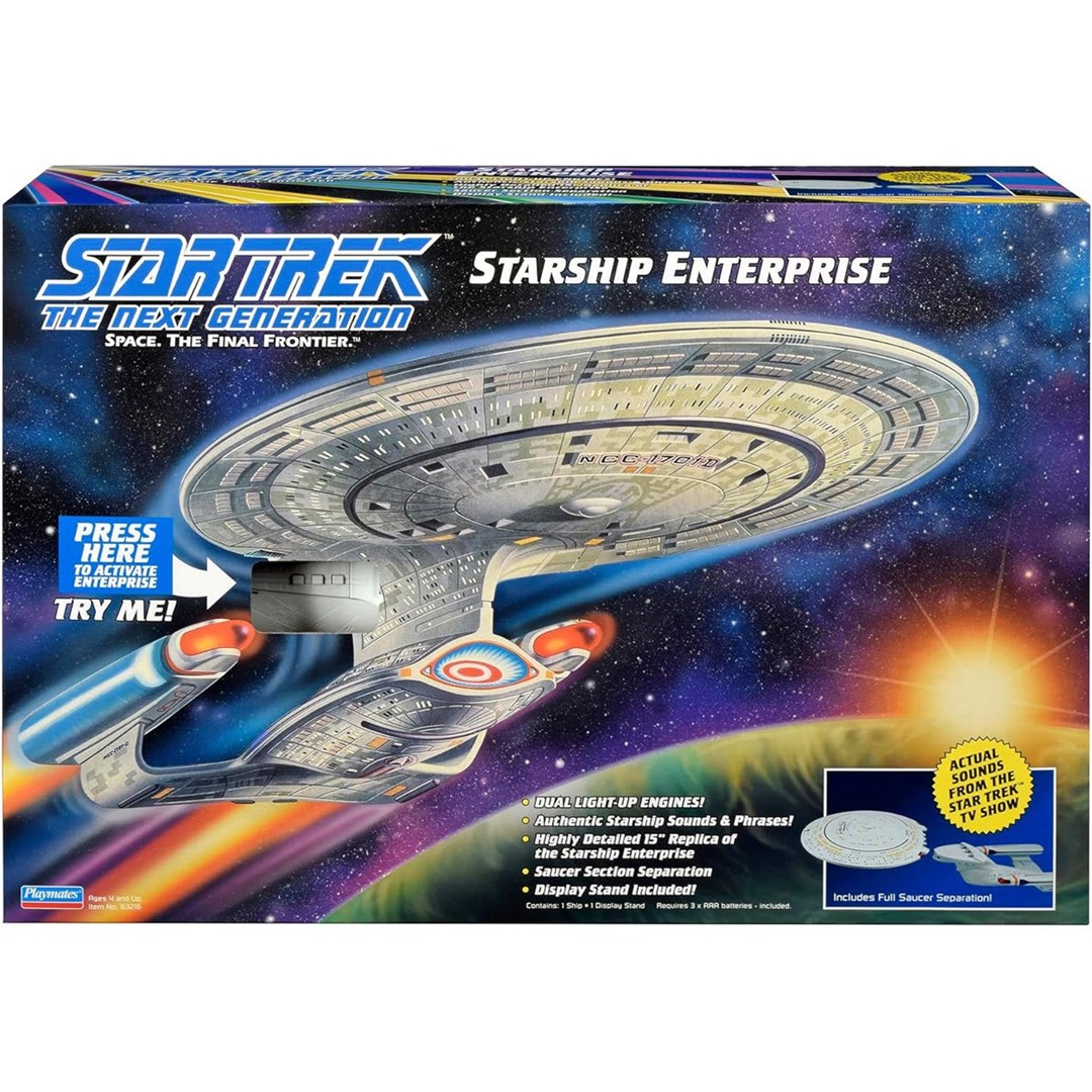 Playmates - Star Trek The Next Generation U.S.S. Enterprise NCC 