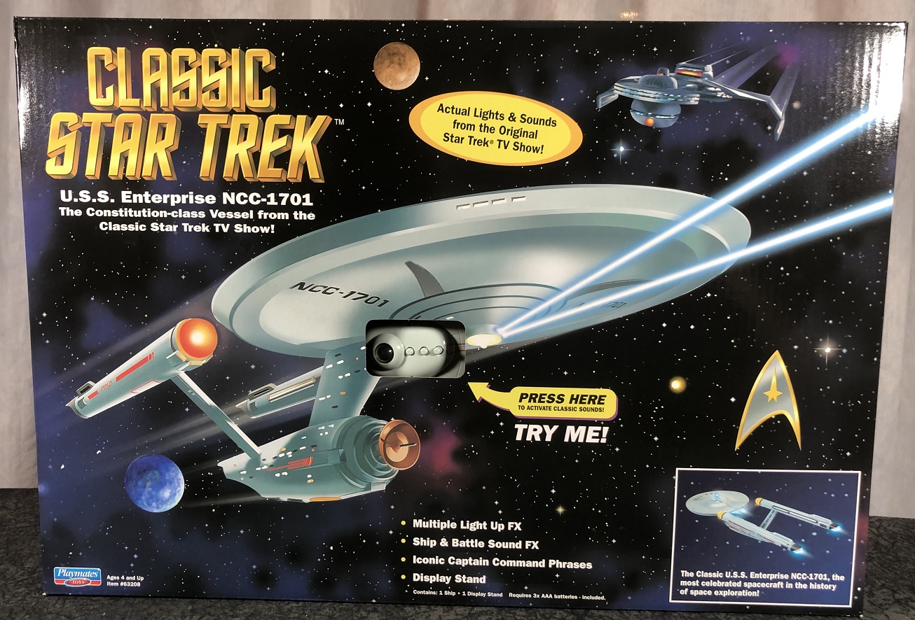 Star Trek U.S.S. Enterprise NCC-1701 Light-up Replica w/ Sound