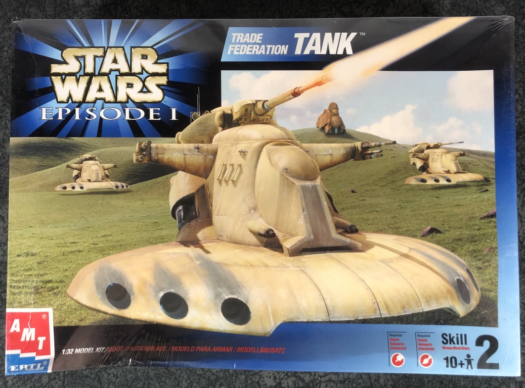 AMT/ETRL - Star Wars 1:32 Scale Trade Federation Tank (AAT) #AMT-30123