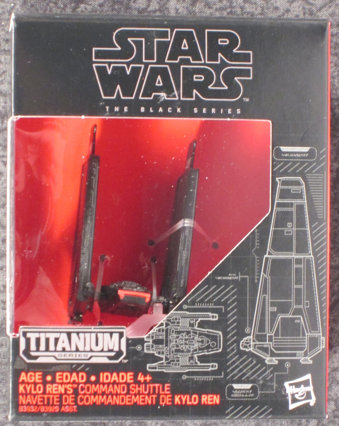 Hasbro Star Wars Black Series Titanium 3 EP7 Kylo Ren s Command