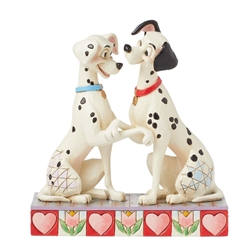 Disney Traditions Jim Shore 101 Dalmations Pongo and Perdita Figure 