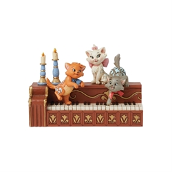 Disney Traditions Jim Shore Aristocats Kittens on Piano Figure 