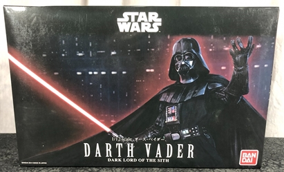 Star Wars The Empire Strikes Back 1:12 Scale Darth Vader Dark Lord of the Sith Plastic Model Kit 