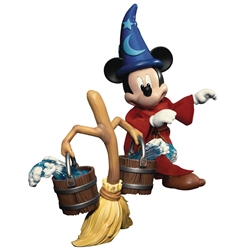 Disney Fantasia Sorcerers Apprentice 8-Action Mickey Mouse Deluxe Version Premium Figure 