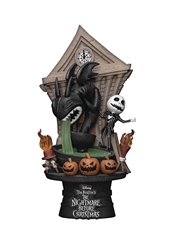 Disney Nightmare Before Christmas Jack Skellington King of Halloween D-Stage Statue 