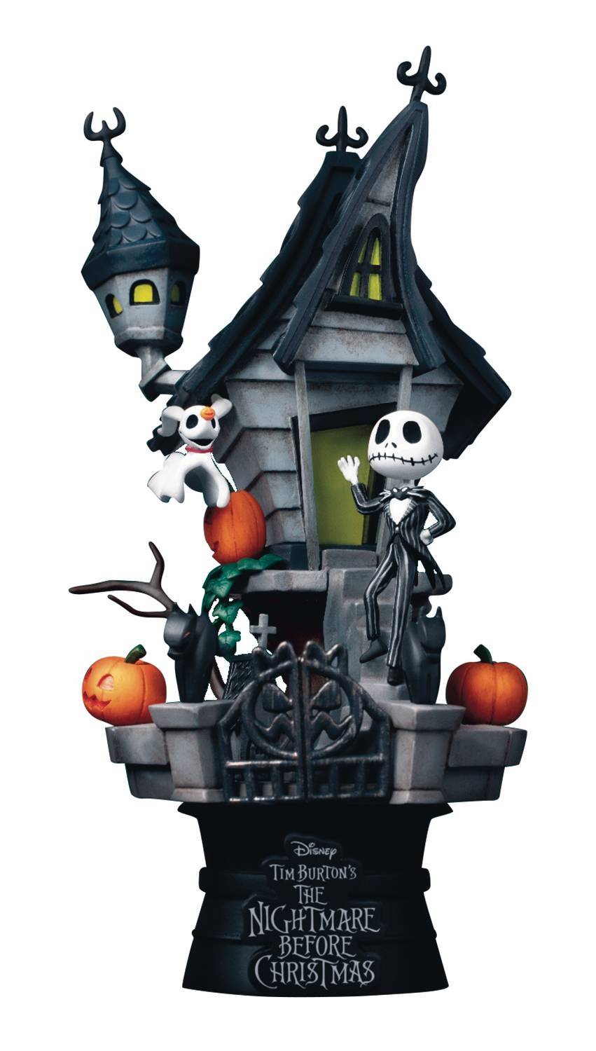 The Gallery of shops Light Nightmare Before Christmas Jack and Sally Diorama