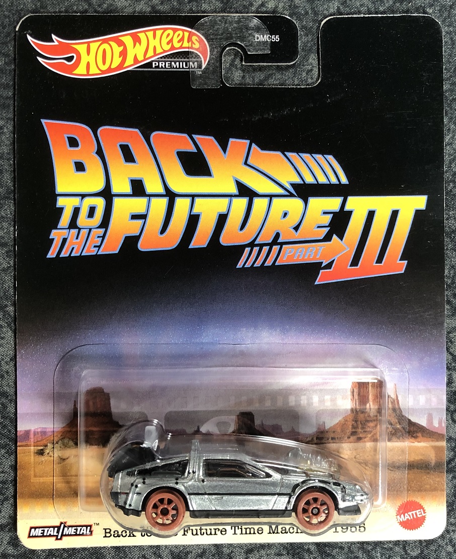 Delorean back to the future hot sale hot wheels