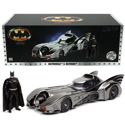 Jada Toys - Batman Begins 1:24 scale Limited Edition Black Chrome 1989 ...