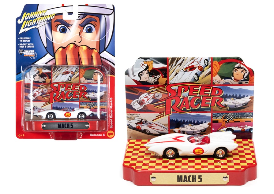 Johnny Lightning - Speed Racer 1:64 Mach 5 Die-Cast Vehicle with  Collectible Tin #JNY-120