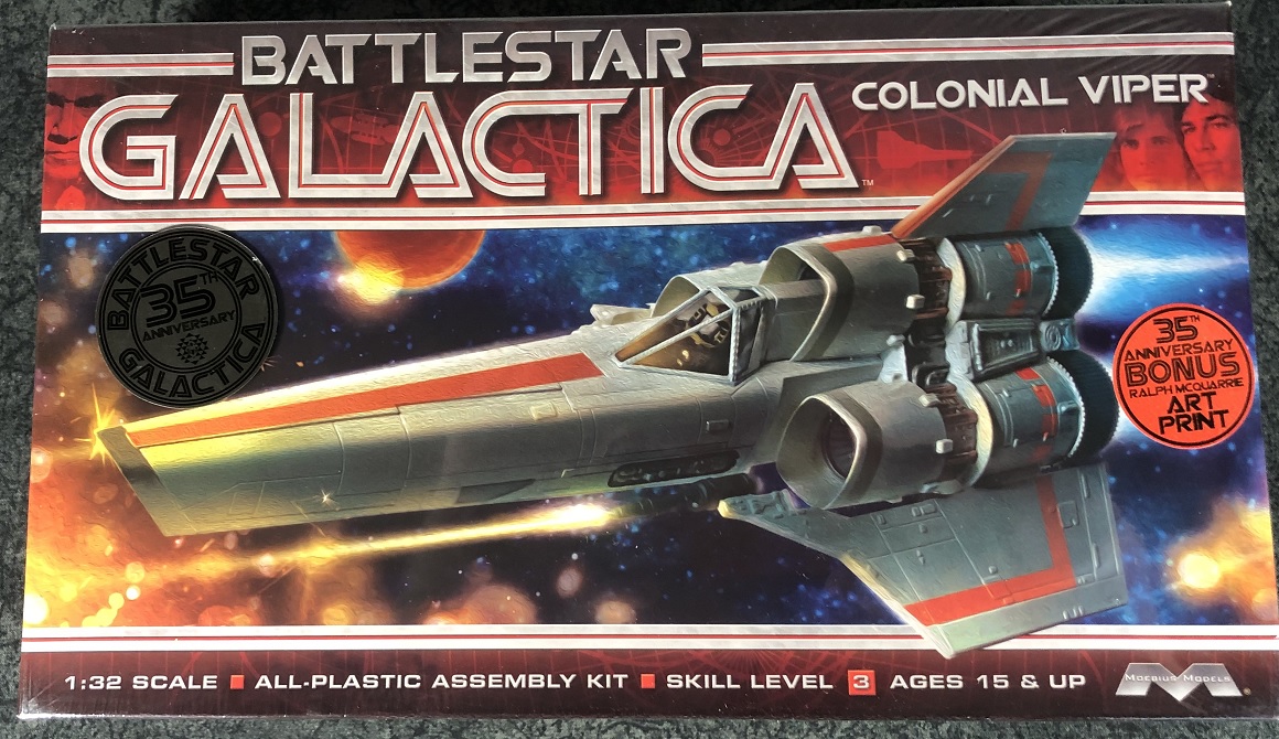 Moebius - Classic Battlestar Galactica 1:32 scale Colonial Viper 