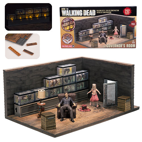 The Walking Dead Building Set - The buy Governor’s Room