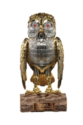 Ray Harryhausens Clash of the Titans Chrome Edition Bubo Mechanical Owl Articulated Statue 