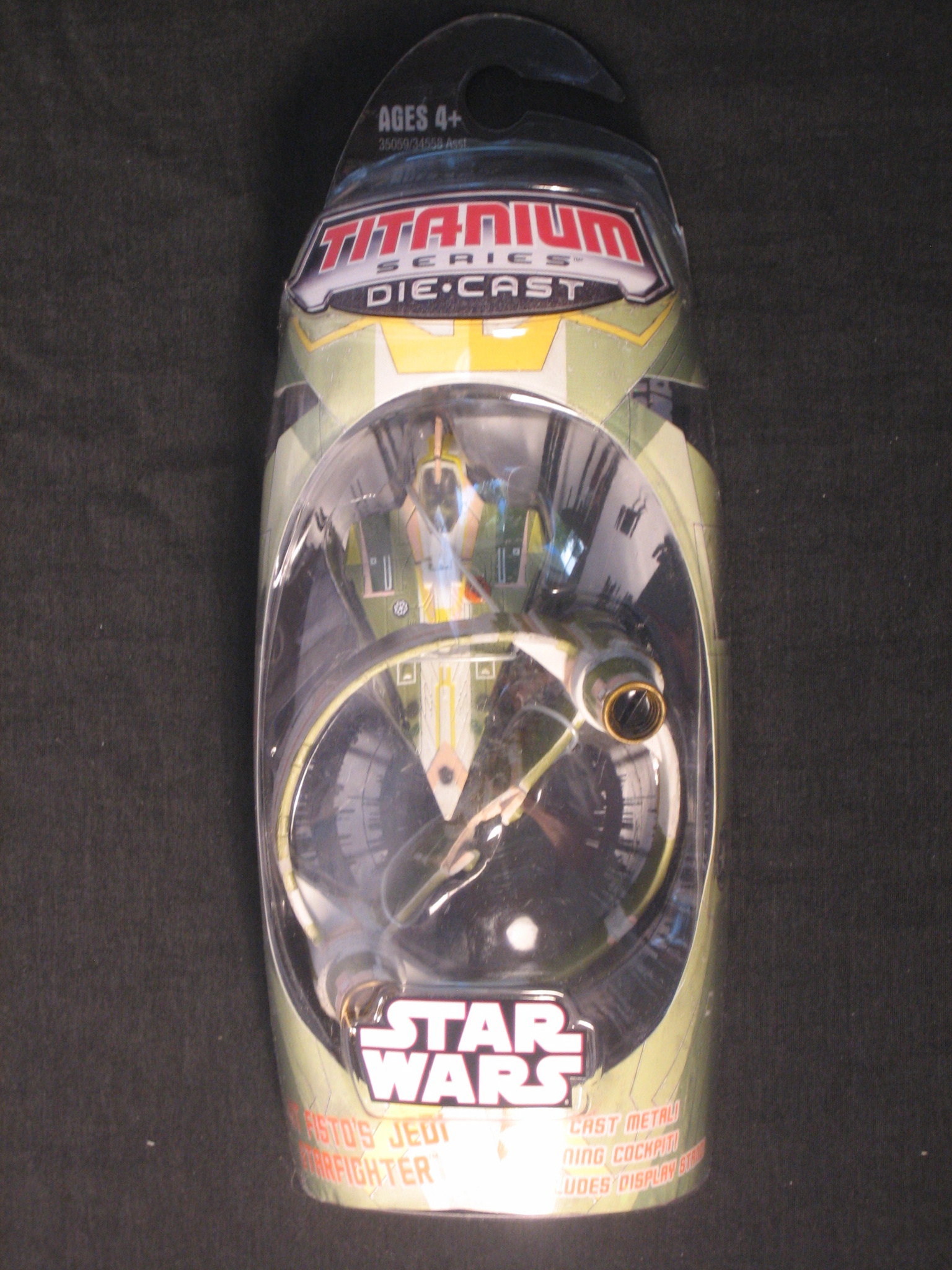 Hasbro - Star Wars Titanium Kit Fisto's Jedi Starfighter #HTI-35059
