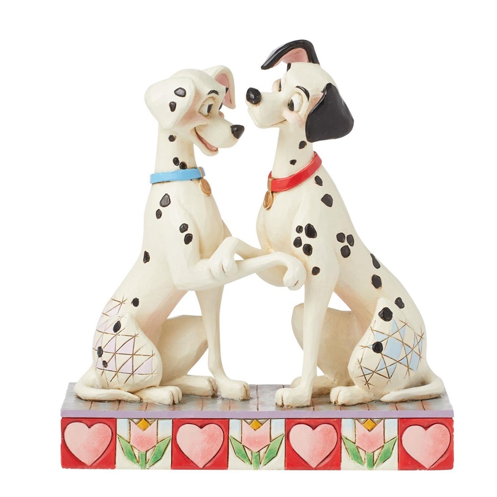 Disney Traditions Jim Shore 101 Dalmations Pongo and Perdita Figure 