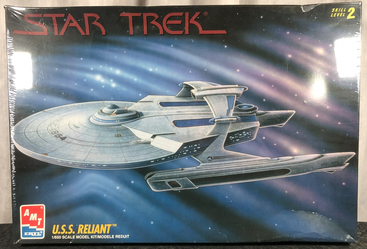Star Trek II The Wrath of Khan 1:650 Scale U.S.S. Reliant Plastic Model Kit 