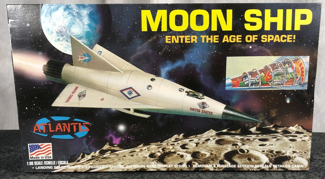 NASA Concept Moon Ship 1:96 Scale Plastic Model Kit 